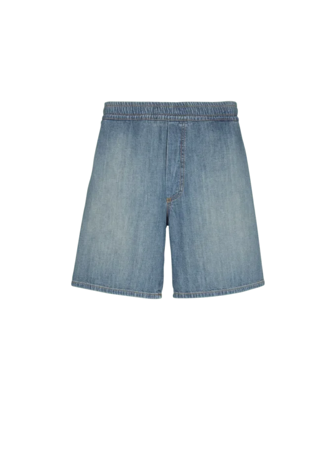Verwaschene Jeansshorts Verwaschene Jeansshorts