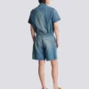 Verwaschene Jeansshorts Verwaschene Jeansshorts