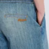 Verwaschene Jeansshorts Verwaschene Jeansshorts