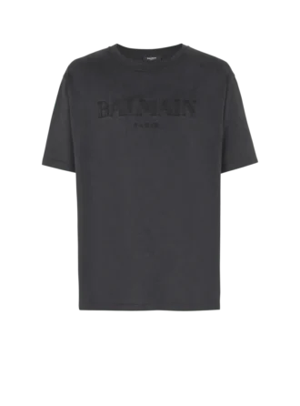 Vintage Balmain besticktes T-Shirt