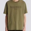 Vintage Balmain besticktes T-Shirt