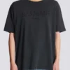 Vintage Balmain besticktes T-Shirt Vintage Balmain besticktes T-Shirt