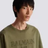 Vintage Balmain besticktes T-Shirt