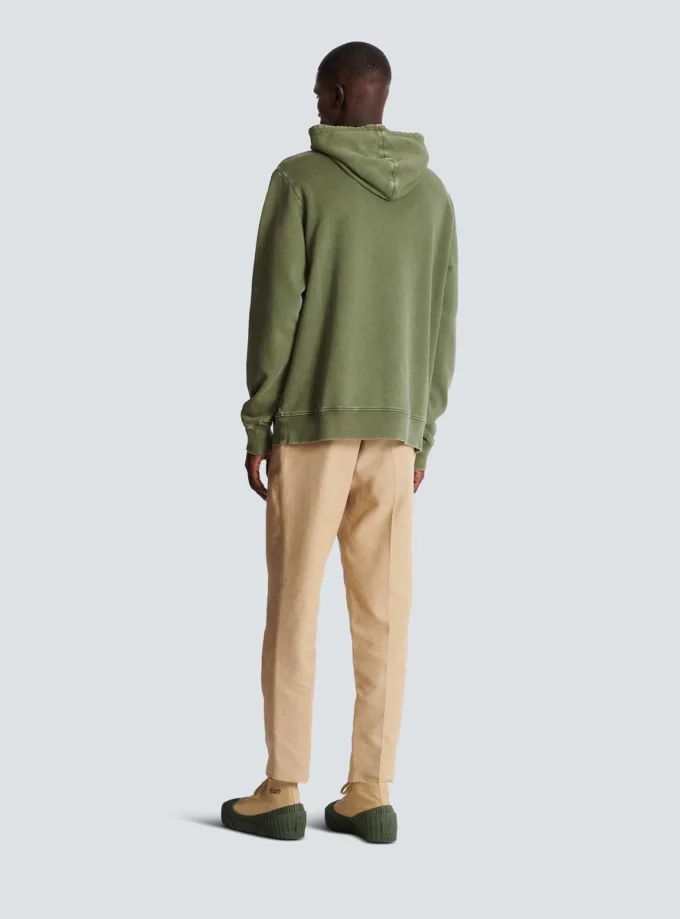 Vintage Balmain Hoodie mit Stickerei Vintage Balmain Hoodie mit Stickerei