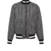 Wendbare Bomberjacke mit Monogramm