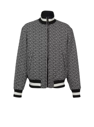 Wendbare Bomberjacke mit Monogramm