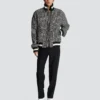 Wendbare Bomberjacke mit Monogramm
