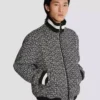 Wendbare Bomberjacke mit Monogramm