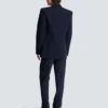 Wollblazer mit Kristallapplikation