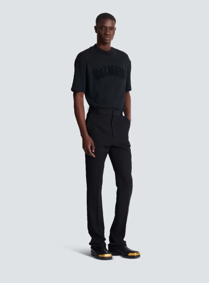 Wollhose mit Abnähern Wollhose mit Abnähern