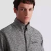 Wolljacke mit Hahnentrittmuster Wolljacke mit Hahnentrittmuster