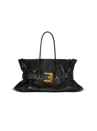 XL Anthem Tasche aus Kalbsleder mit Krokodilprägung