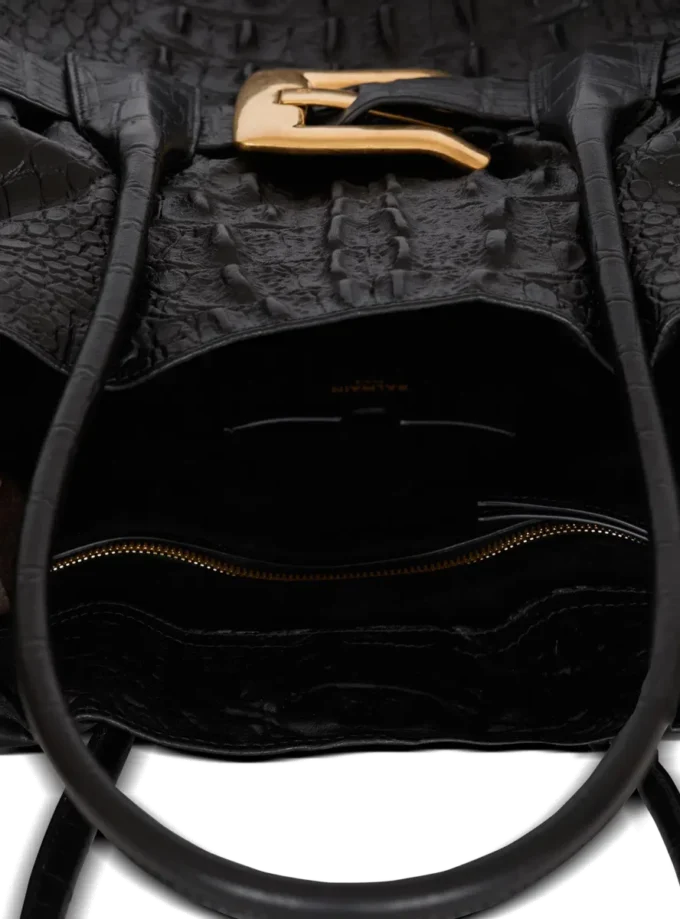 XL Anthem Tasche aus Kalbsleder mit Krokodilprägung XL Anthem Tasche aus Kalbsleder mit Krokodilprägung