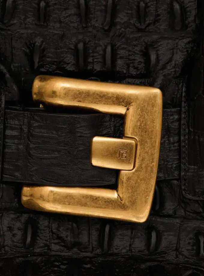 XL Anthem Tasche aus Kalbsleder mit Krokodilprägung XL Anthem Tasche aus Kalbsleder mit Krokodilprägung