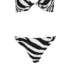Zebra-Badeanzug