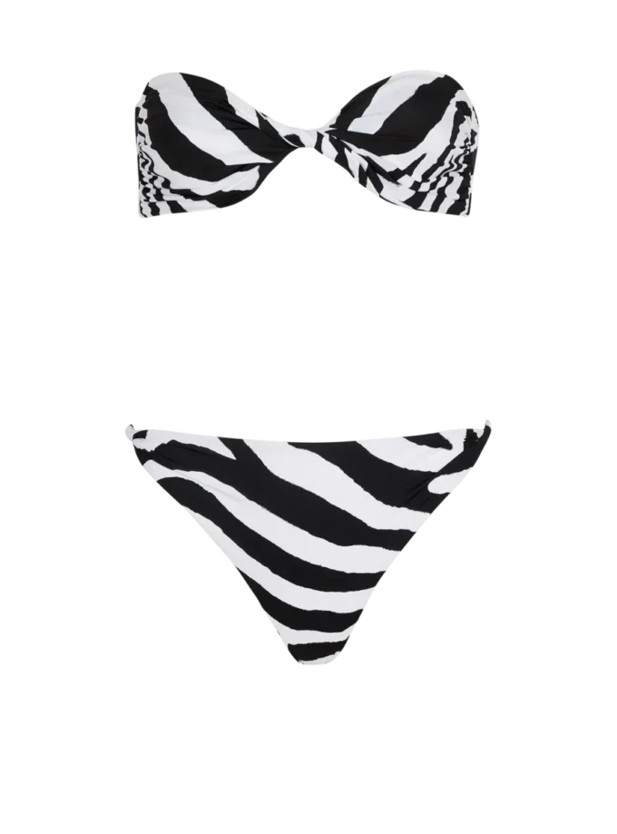 Zebra-Badeanzug