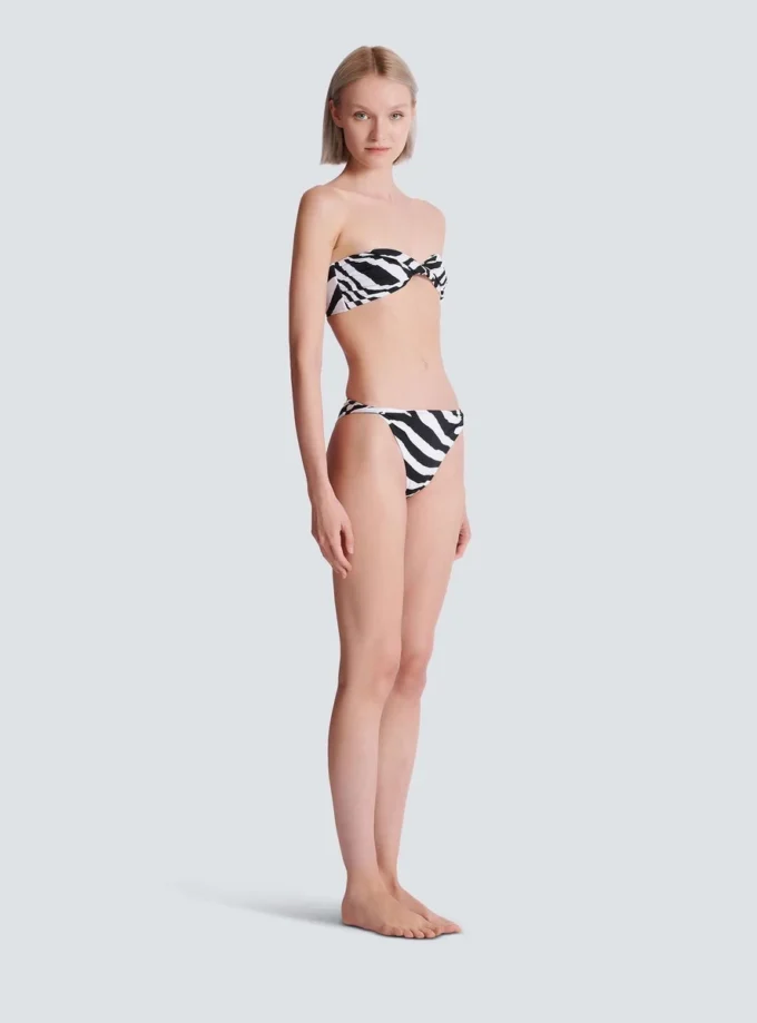 Zebra-Badeanzug