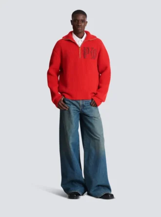 Zopfmusterpullover