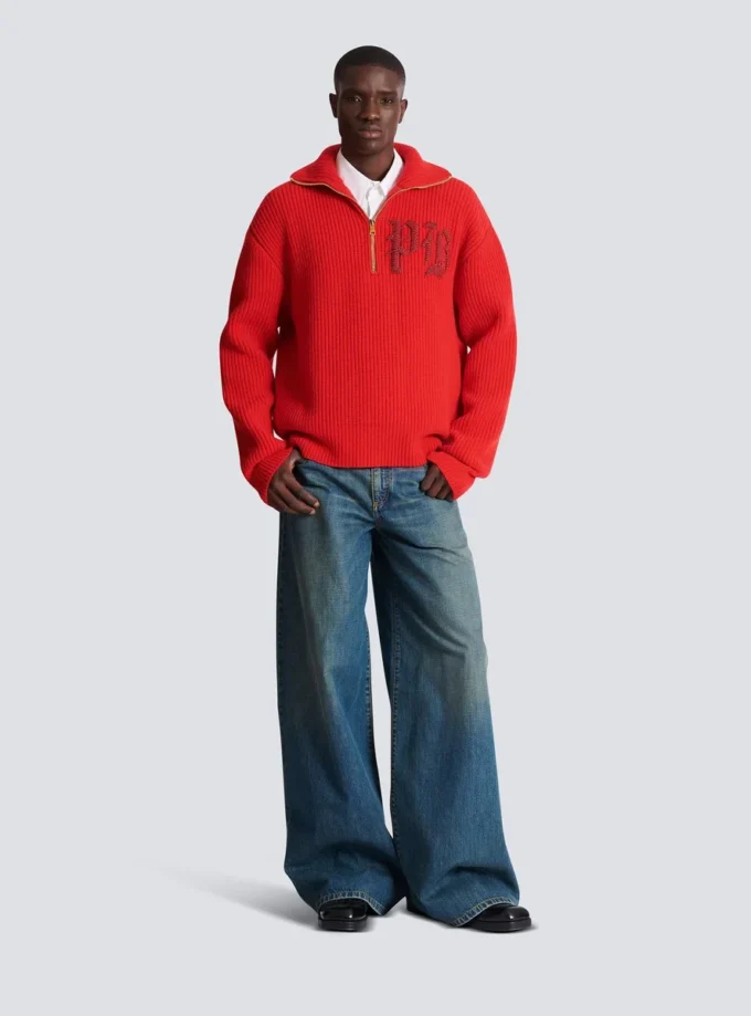 Zopfmusterpullover