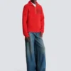 Zopfmusterpullover