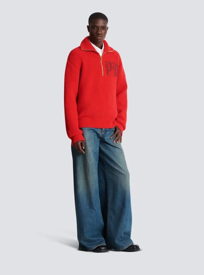 Zopfmusterpullover
