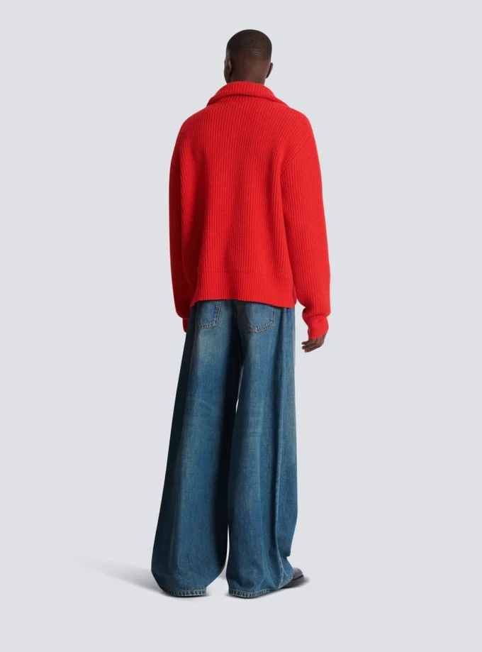 Zopfmusterpullover