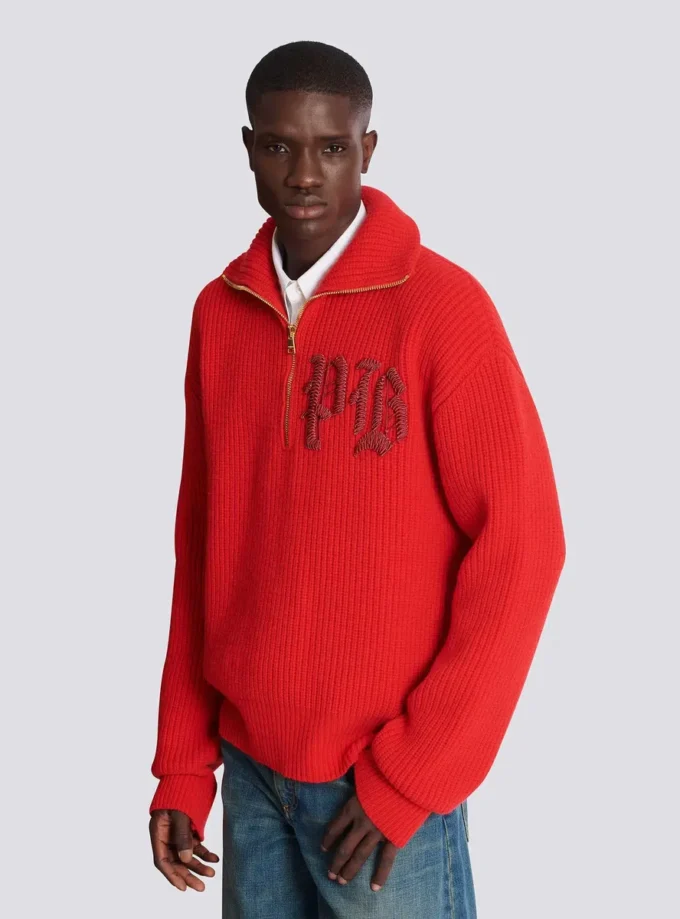 Zopfmusterpullover