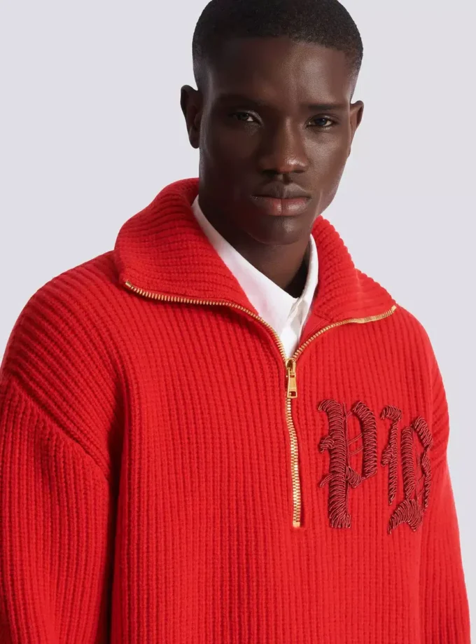 Zopfmusterpullover