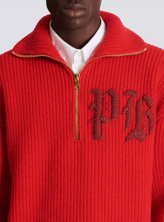 Zopfmusterpullover